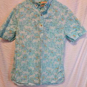 Chubbies Zebra Greetings From the Weekend Cotton Adult Size Large Pullover Shirt